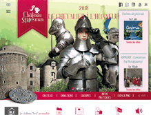 Tablet Screenshot of chateau-saintmesmin.com